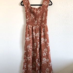 Jumpsuits small floral Sandy + Sid orange